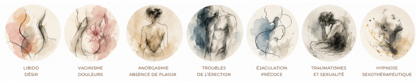 sexologie Lyon sexothérapie anorgasmie frigidité désir hypersexualité Syndrome d'excitation génitale persistante