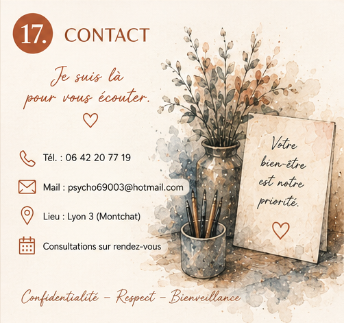 Sexothérapeute Sexologue à Lyon 3 contacter prendre RDV GIBERT Akim
